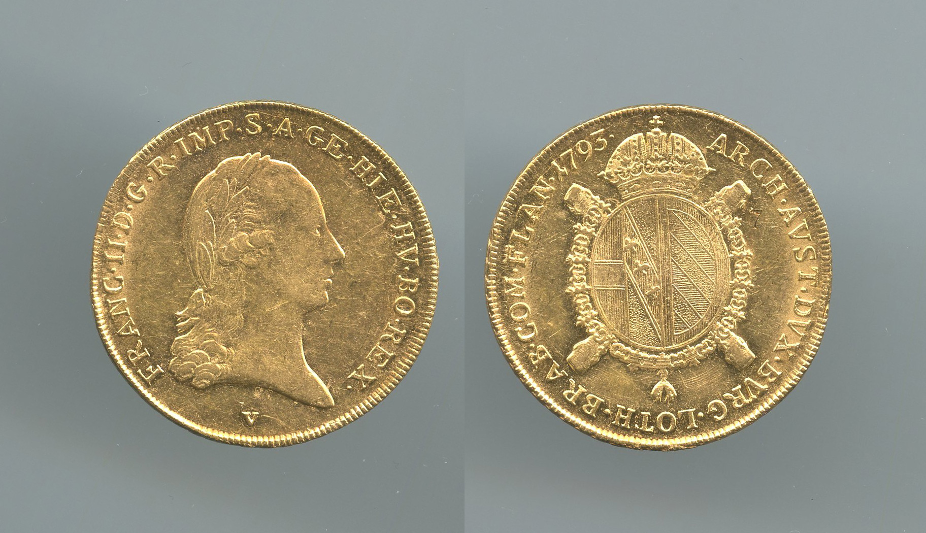 VENEZIA, Francesco I (1815-1835) Sovrano di Fiandra 1793 - Clicca l'immagine per chiudere