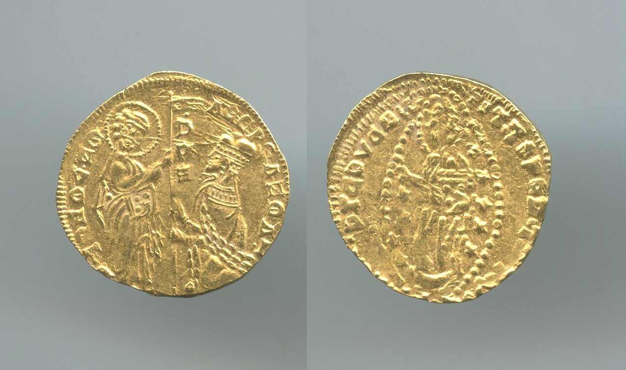 CHIARENZA, Roberto d' Angio' (1346-1364) Ducato a nome di Andrea Dandolo (1343-1354) CHIARENZA, Roberto d' Angio' (1346-1364) Ducato a nome di Andrea Dandolo (1343-1354)