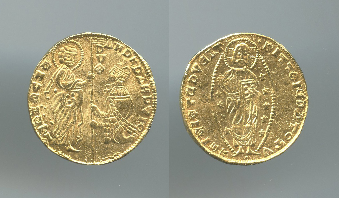 CHIARENZA, Roberto d' Angio' (1346-1364) Ducato a nome di Andrea Dandolo (1343-1354) CHIARENZA, Roberto d' Angio' (1346-1364) Ducato a nome di Andrea Dandolo (1343-1354)