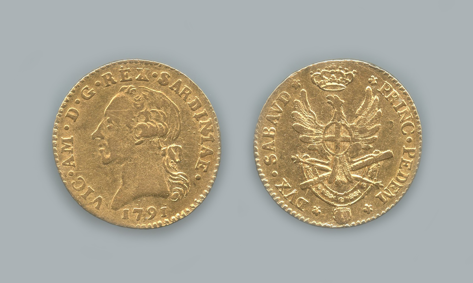 REGNO DI SARDEGNA, Vittorio Amedeo III (1773-1796) Doppia 1791 REGNO DI SARDEGNA, Vittorio Amedeo III (1773-1796) Doppia 1791