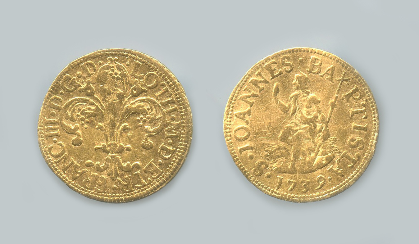 FIRENZE, Francesco II di Lorena (1737-1765) Fiorino 1739 FIRENZE, Francesco II di Lorena (1737-1765) Fiorino 1739
