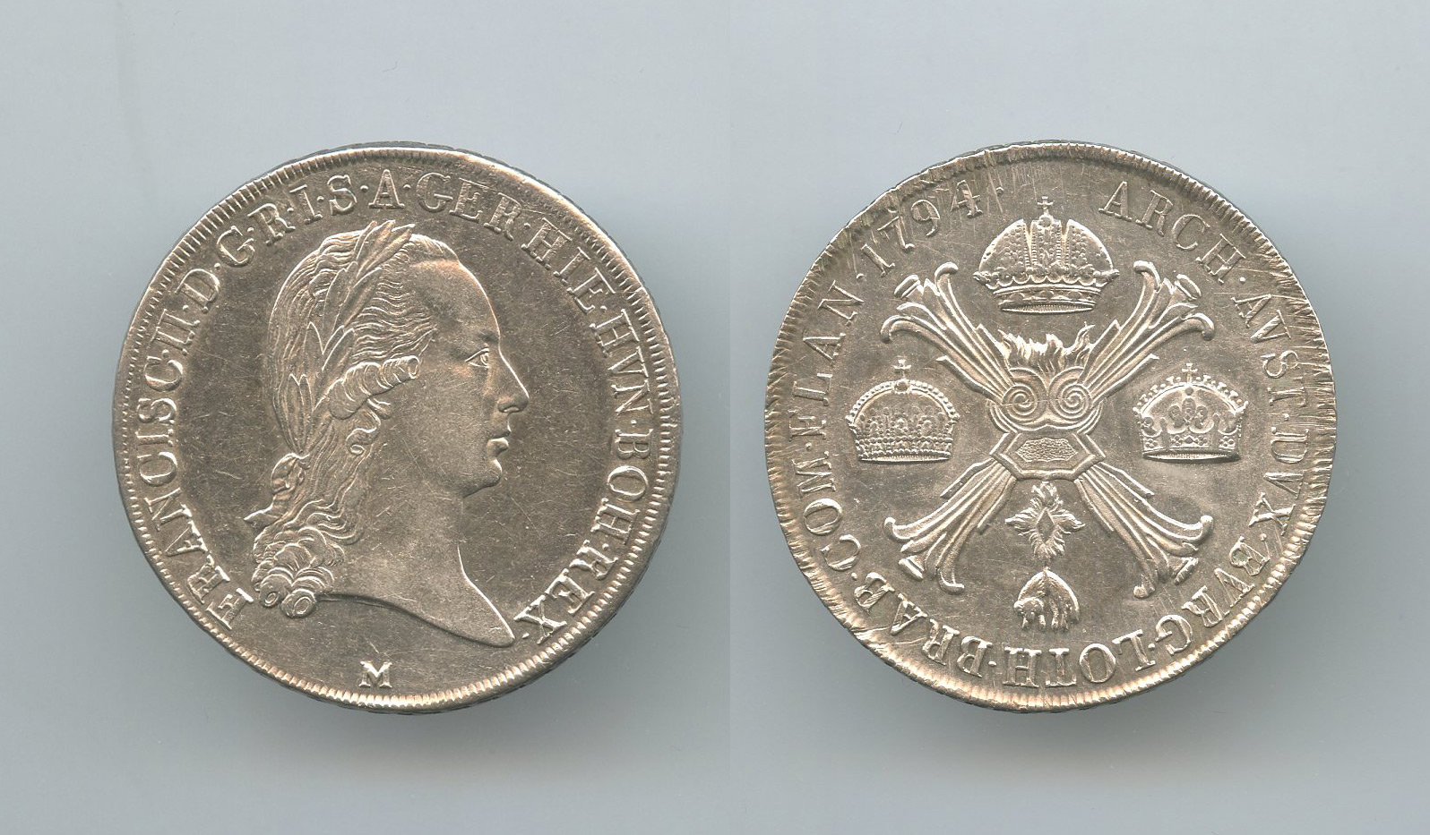 MILANO, Francesco II (1792-1800) Crocione 1794 MILANO, Francesco II (1792-1800) Crocione 1794