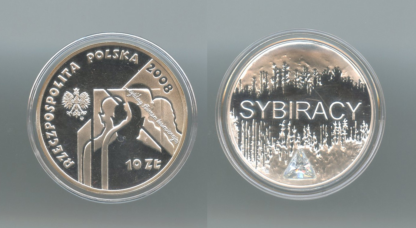 POLONIA, 10 Zlotych 2008 "Siberia"