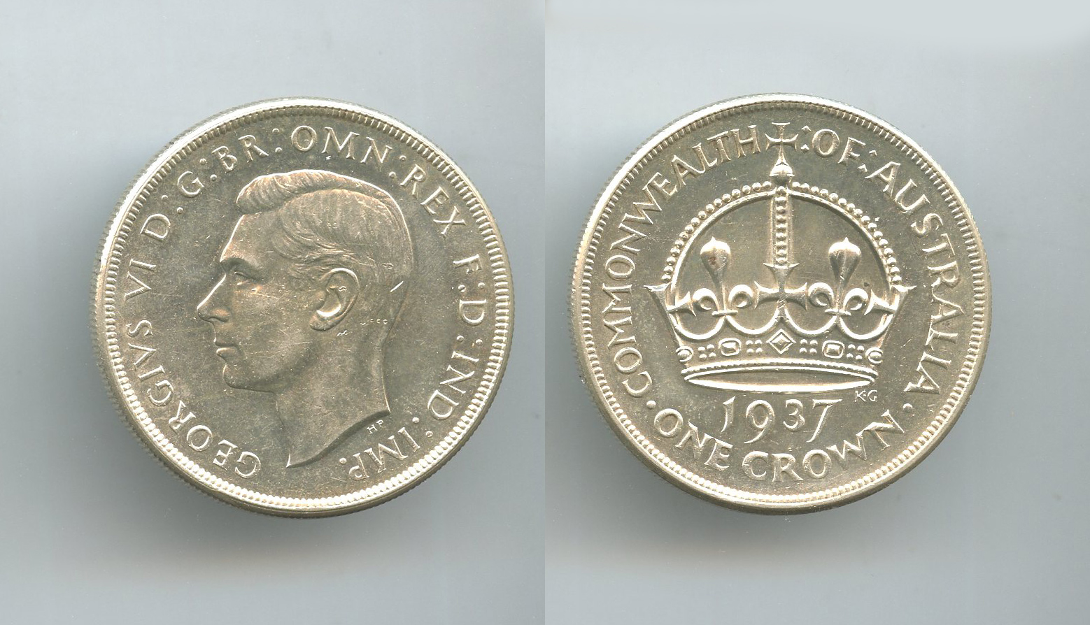 AUSTRALIA, George VI, Crown 1937 AUSTRALIA, George VI, Crown 1937
