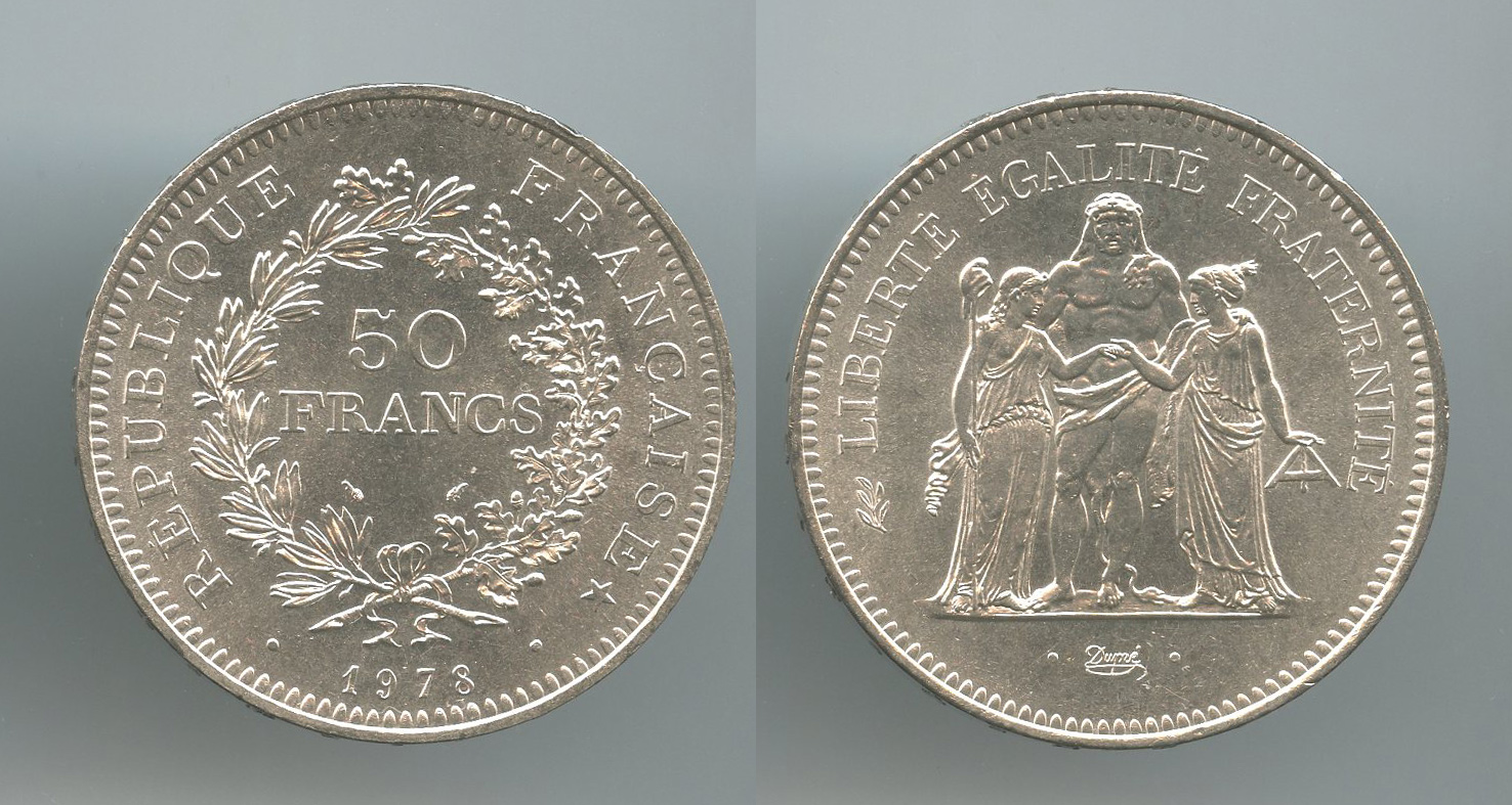 FRANCIA, 50 Francs 1978