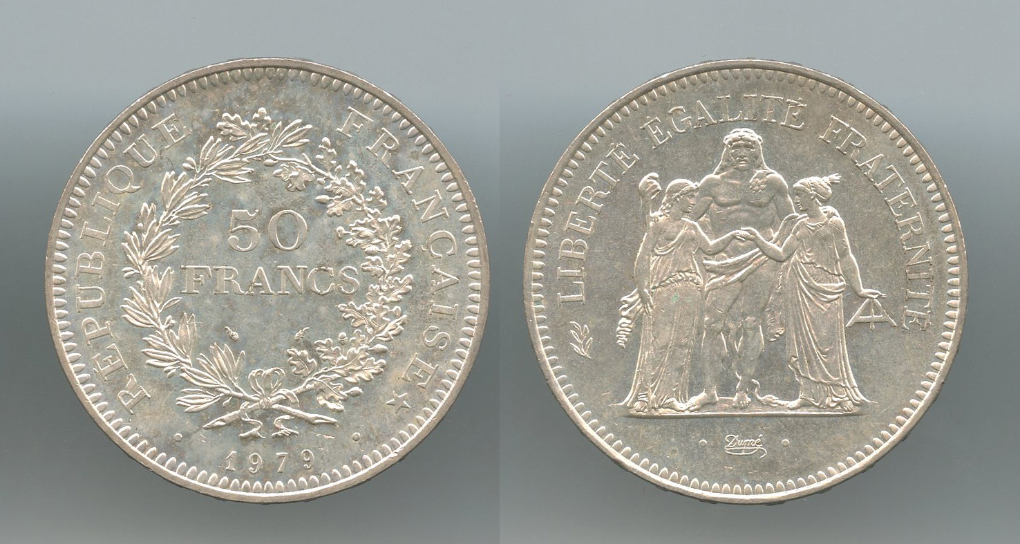 FRANCIA, 50 Francs 1979