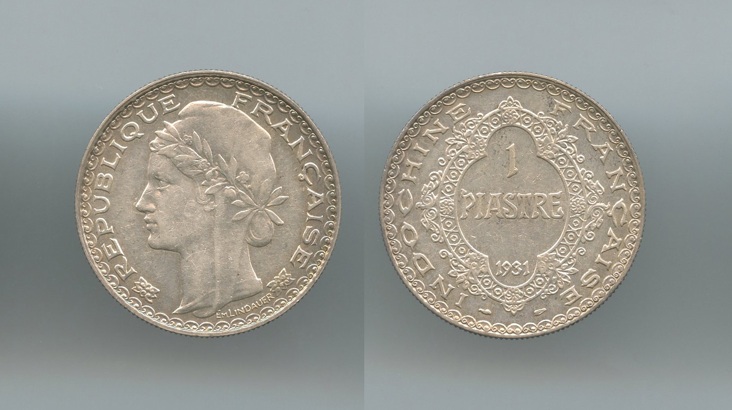 INDOCINA FRANCESE, Piastre 1931