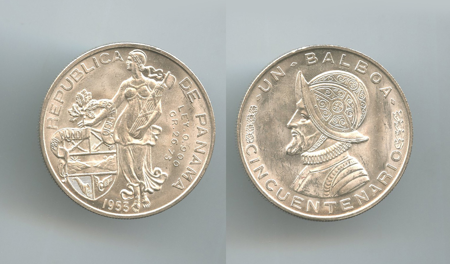 PANAMA, Balboa 1953