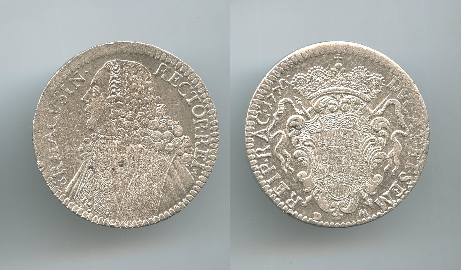 RAGUSA, Repubblica, Tallero 1770 DM-DM