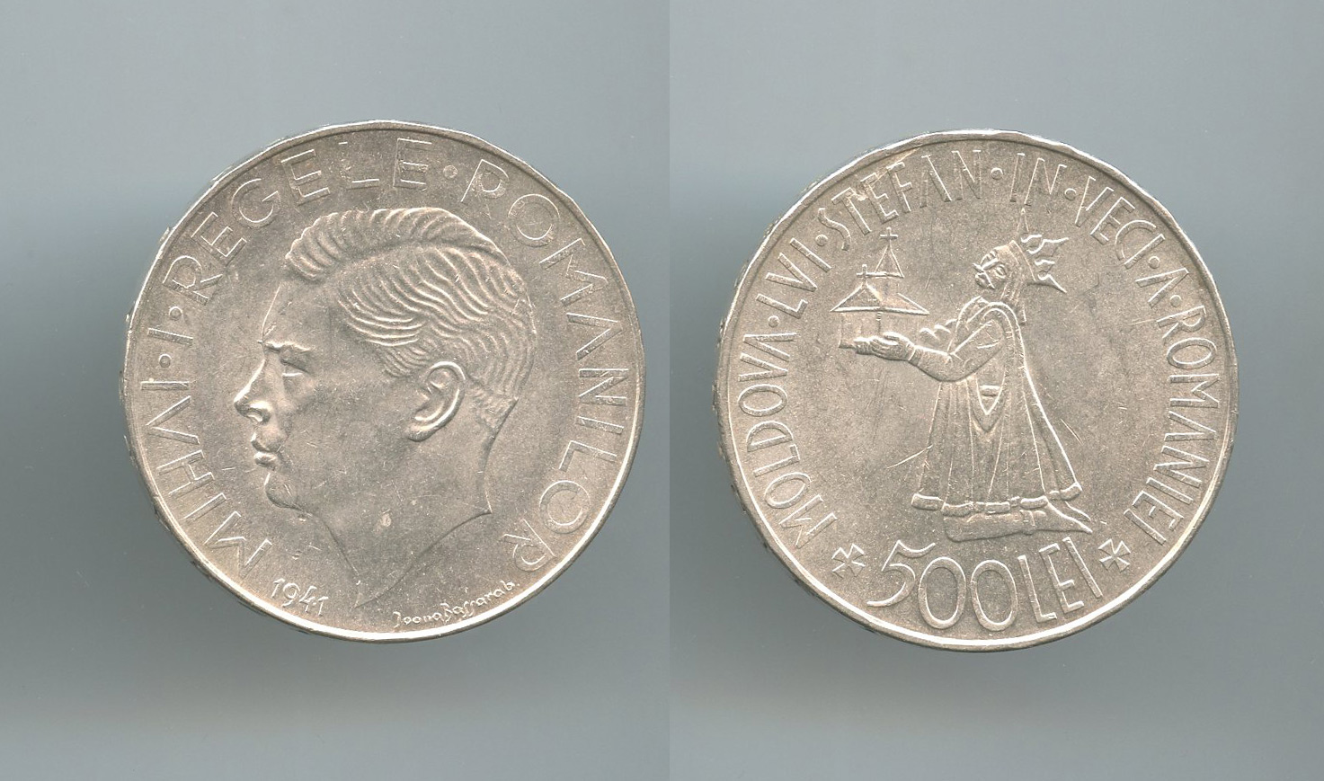 ROMANIA, Mihai I (1940-1947) 500 Lei 1941