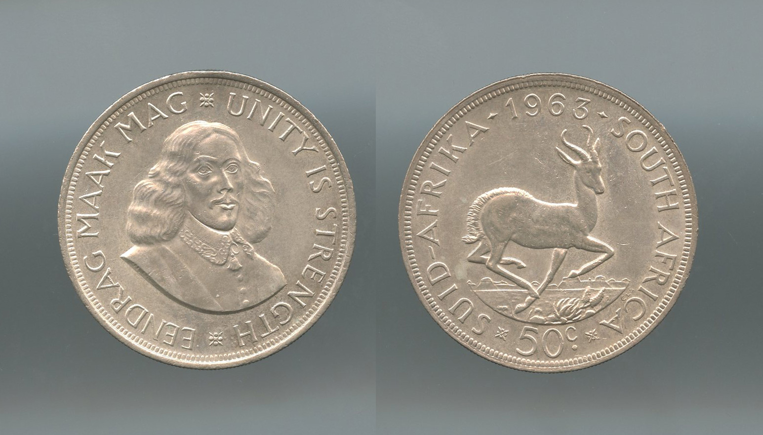 SUDAFRICA, Repubblica, 50 Cents 1963