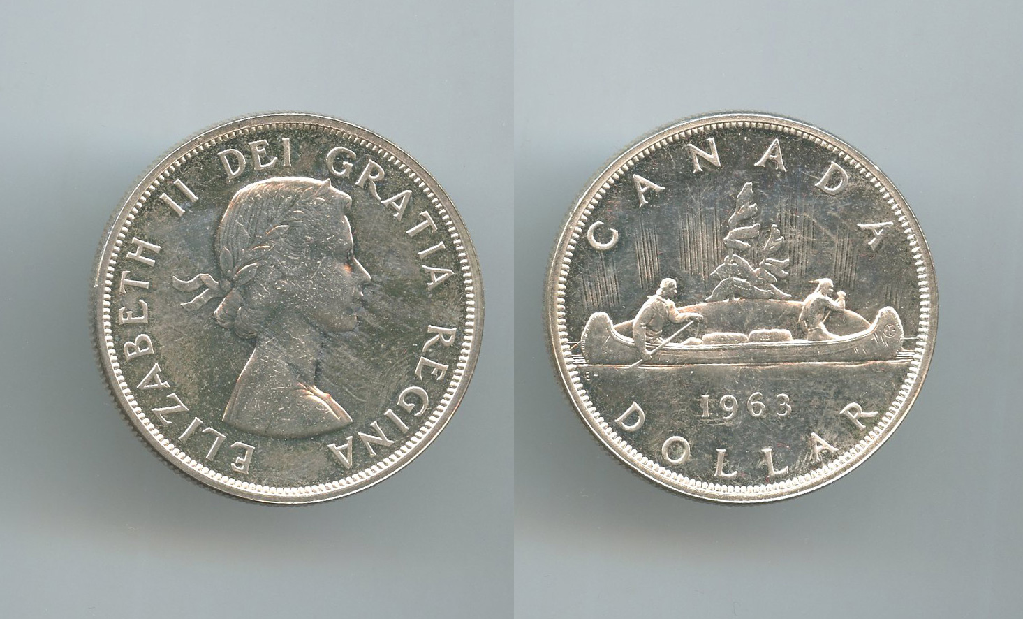 CANADA, Elizabeth II, Dollar 1963