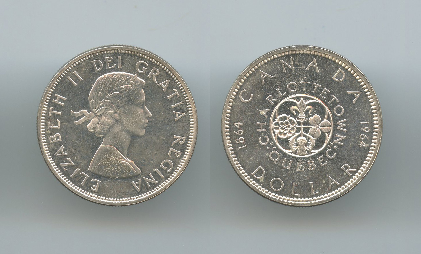 CANADA, Elizabeth II, Dollar 1964