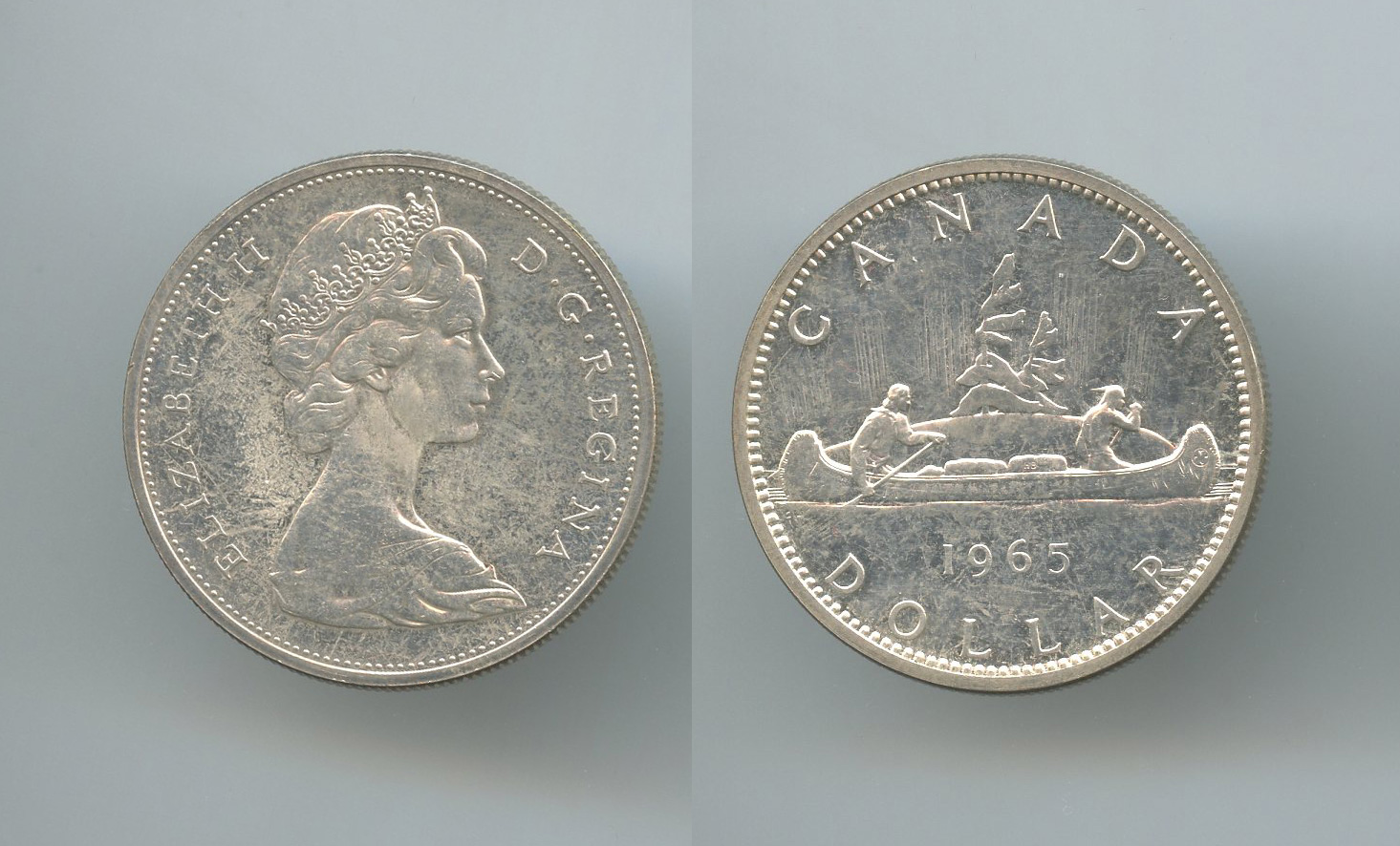 CANADA, Elizabeth II, Dollar 1965