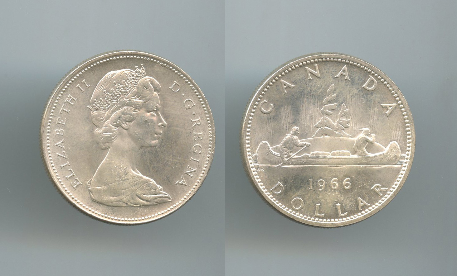 CANADA, Elizabeth II, Dollar 1966