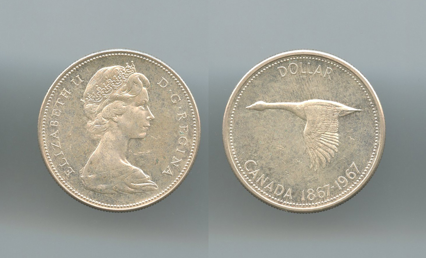 CANADA, Elizabeth II, Dollar 1967