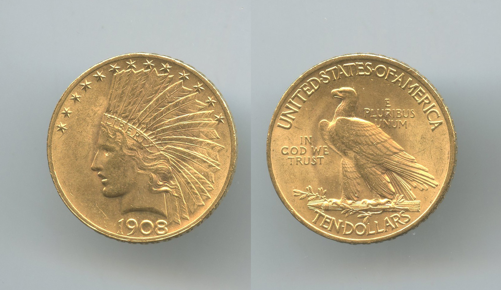 USA, 10 Dollars 1908