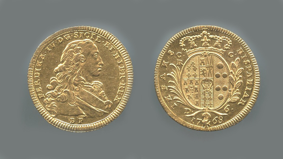 NAPOLI, Ferdinando IV (1759-1816) 6 Ducati 176