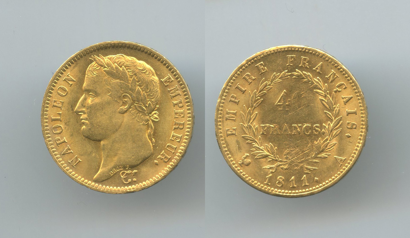 FRANCIA, Napoleone (1804-1814) 40 Francs 1811 A