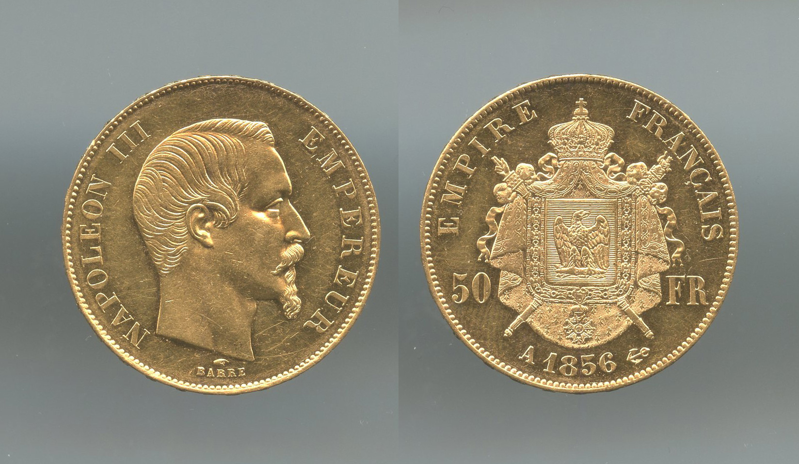 FRANCIA, Napoleone III (1852-1870) 50 Francs 1856 A