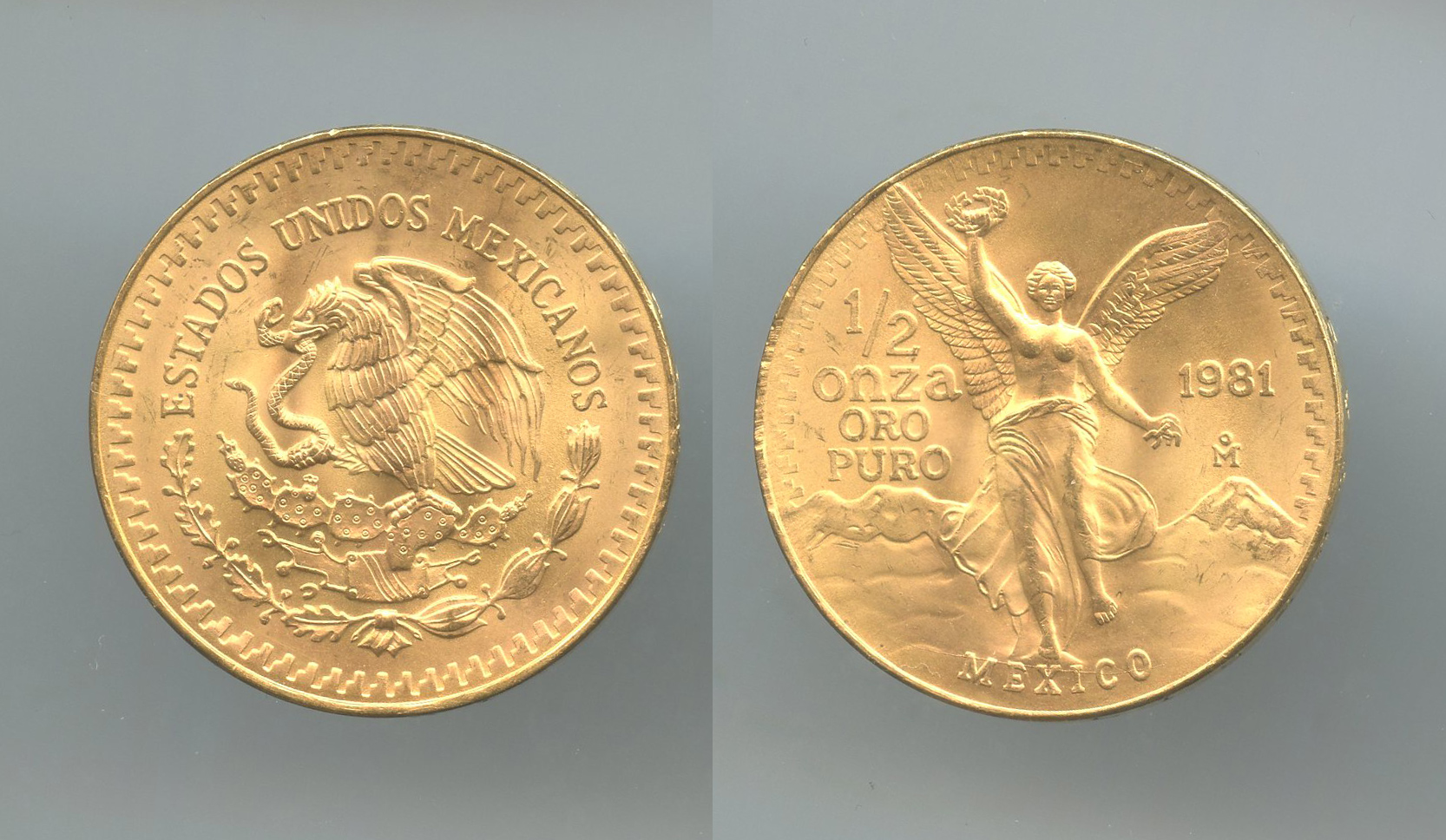 MESSICO, 1/2 Onza 1981