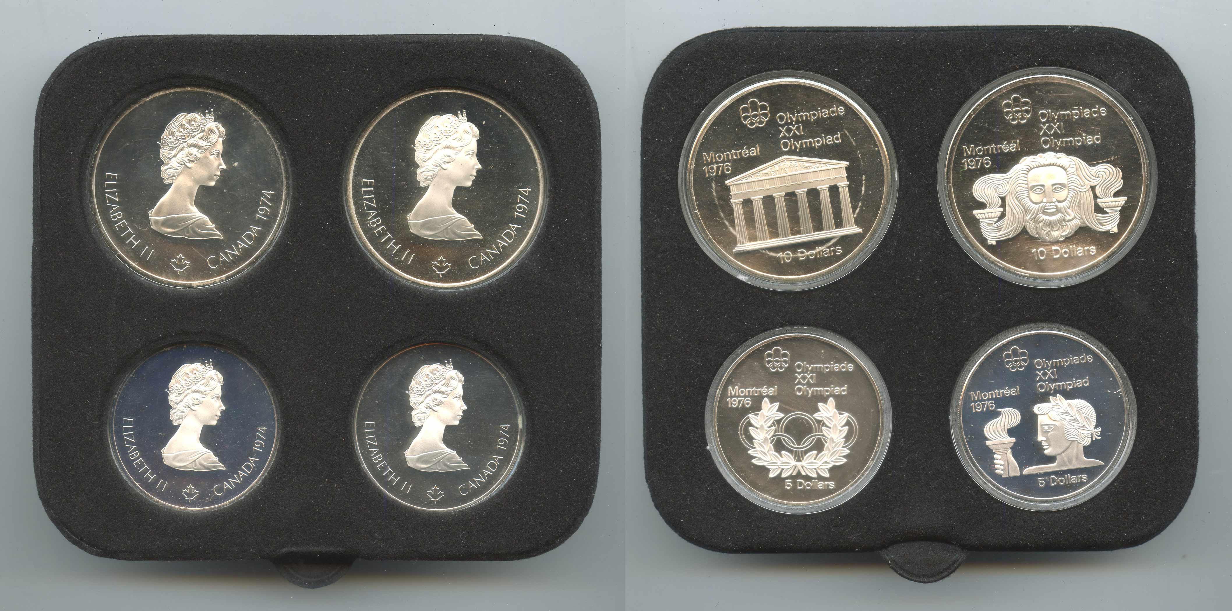 REGNO UNITO, Elizabeth II (1952-2022) Set "United Kingdom crowns 1977-1981"