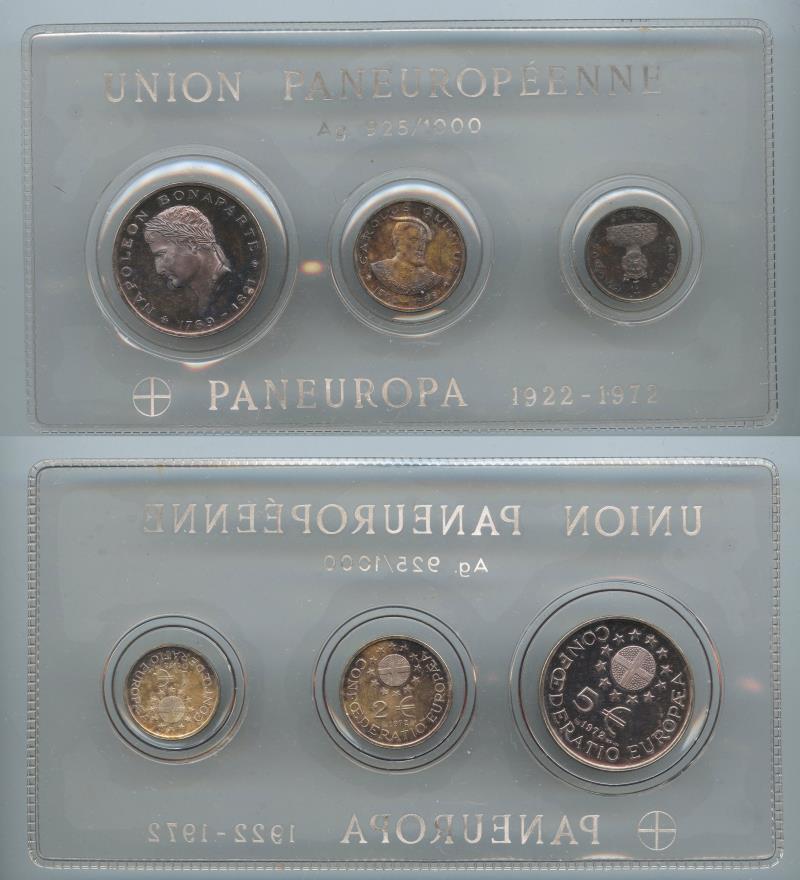 UNIONE PANAEUROPEA, 5 - 2 - 1 Ecu 1972