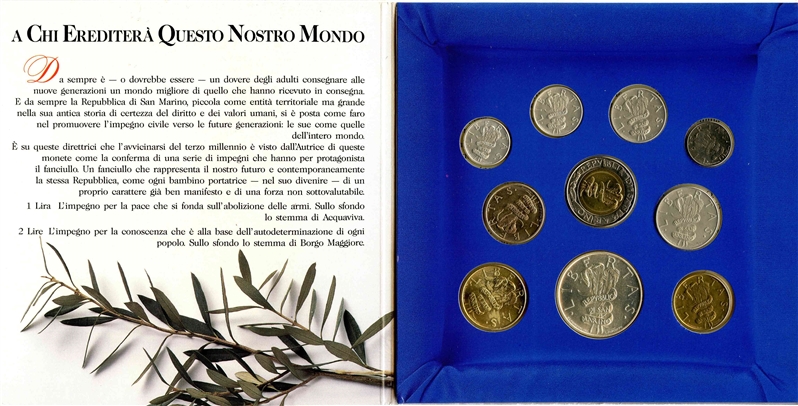 SAN MARINO, Serie Divisionale 1995