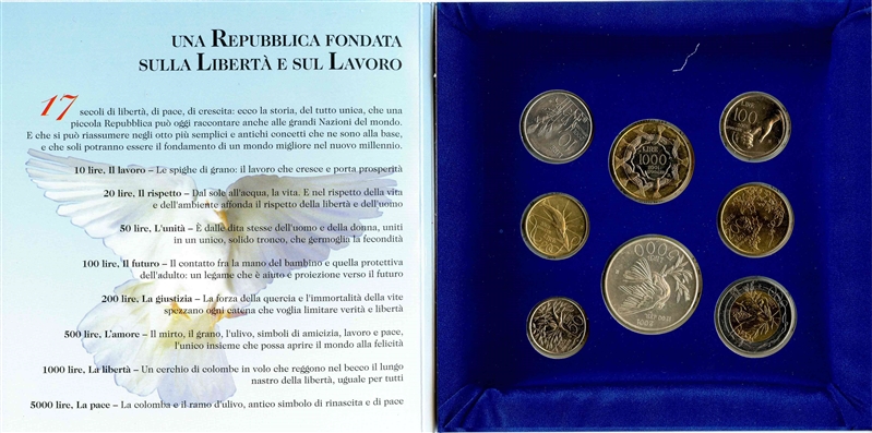 SAN MARINO, Serie Divisionale 2001