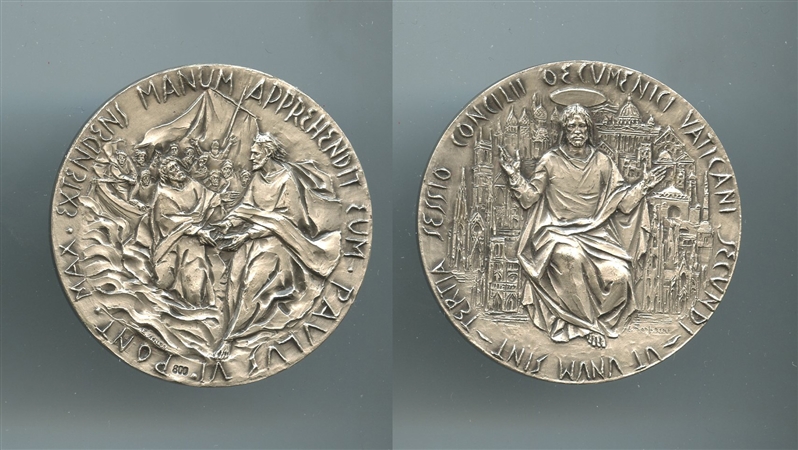 VATICANO, Paolo VI (1963-1978) Medaglia Straordinaria 1964, Concilio Ecumenico Vaticano II - Terza sessione