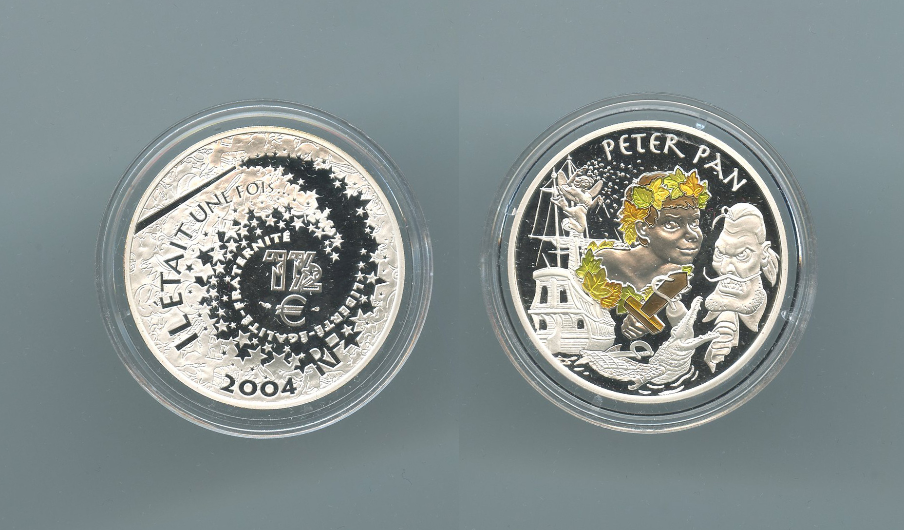 FRANCIA, 1-1/2 Euro 2004 "Peter Pan"