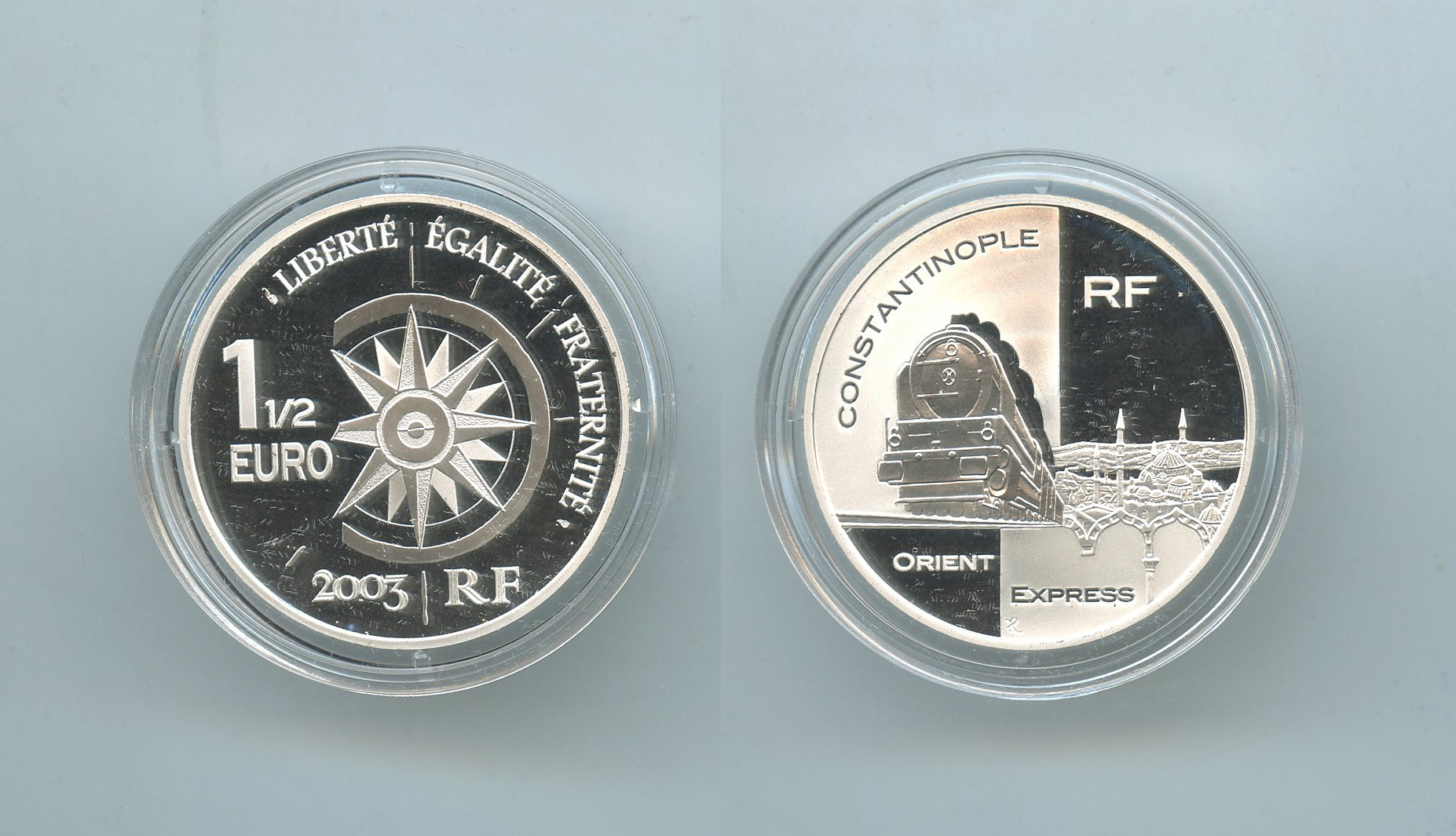 FRANCIA, 1-1/2 Euro 2003 "Orient Express"