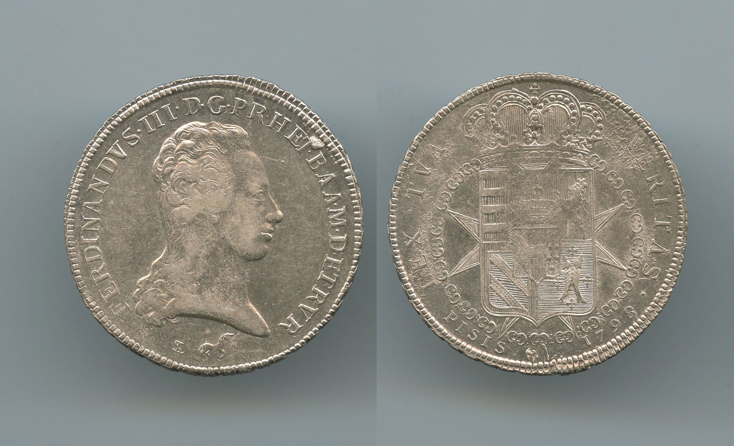 FIRENZE, Ferdinando III (1791-1824) Francescone 1798
