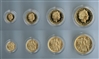 BRITANNIA Proof Set 100, 50, 25 & 10 Pounds 2001 BRITANNIA Proof Set 100, 50, 25 & 10 Pounds 2001