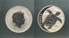 NIUE, Elizabeth II, 2 Dollars 2017, Tartaruga