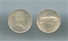 CANADA, Elizabeth II, 25 Cents 1967