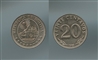 BOLIVIA, 20 Centavos 1965