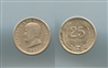EL SALVADOR, 25 Centavos 1953