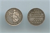 Siegespfennig 1814 (Pfennig della Vittoria) Troyes di Wittgenstein e Wrede