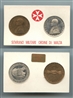 S.M.O.M. (Sovrano Militare Ordine di Malta) 9 Tar e 10 Scudi 1973