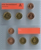 GERMANIA, Serie 1 - 2 - 5 - 10 Pfennig 2001 A