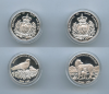 SAN MARINO, Dittico 10000 e 5000 Lire 1996 "Mondo animale in pericolo - 2a serie"