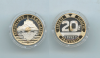 FRANCIA, 20 Francs 1992 "Mont Saint Michel"