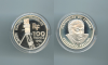 FRANCIA, 100 Francs 1995 "Centenario del cinema - Federico Fellini"
